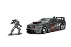 Set figurina si masinuta - War Machine & 2006 Ford Mustang GT