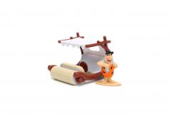 Set figurina si masinunta - Fred Flintstone & Flintmobile