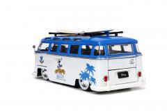 Set figurina si masinuta - Mickey Mouse & Volkswagen T1 Bus
