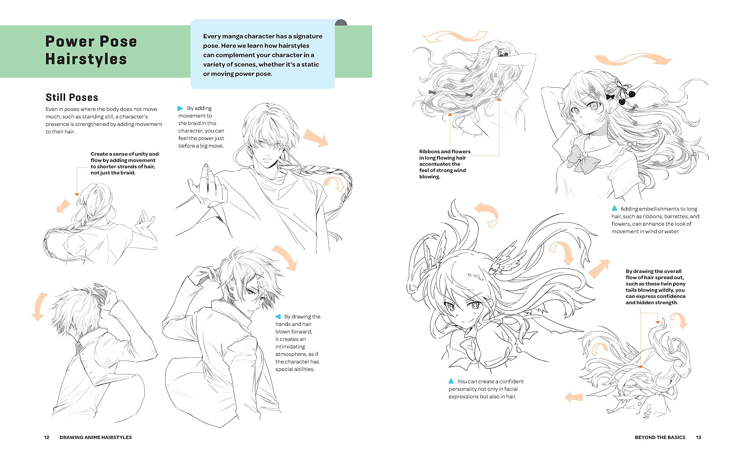 How to Draw Hairstyles for Manga: Learn to Draw Hair for