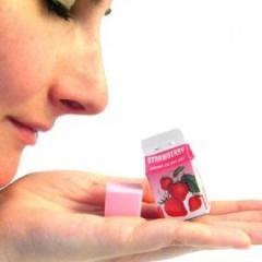 Set 5 radiere parfumate in forma de cutie de lapte si suc