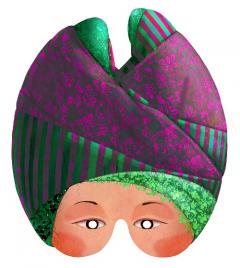 Masti pentru copii - Les Elegantes