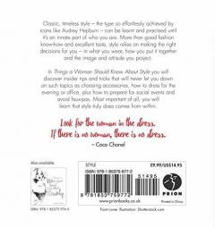 Things a Woman Should Know About Style