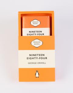 Portofel pentru card - Penguin Business Card Holder – Nineteen Eighty-Four