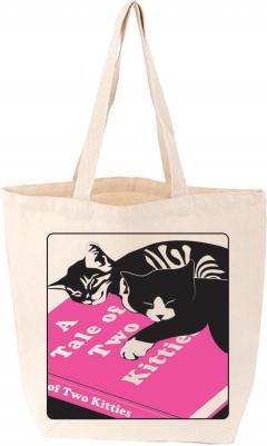 Tote Bag - A Tale of Two Kitties Cat