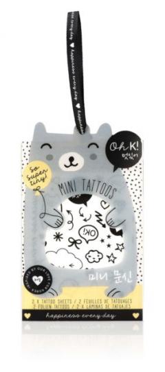 Mini tatuaje temporare- Oh K Cat