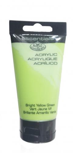 Tub acrilic Langnickel 75 ml - Bright Yellow Green