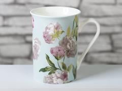 Cana - Duck Egg Floral Creative Tops