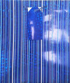 Punga medie pentru cadou - Blue Holo Wrap & Roll