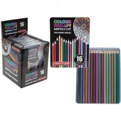 Set 16 creioane colorate - Colour Therapy