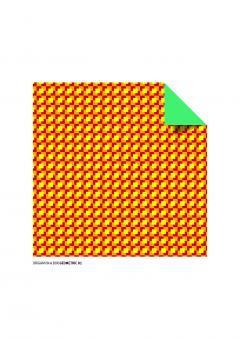 192 Origami Folding Papers in Geometric Patterns