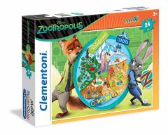 Puzzle Zootopia 24 maxi piese