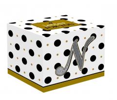 Cana in cutie cadou - Litera "N"
