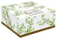Set 2 cesti cu suport pahar - Natura Acacia Wood Nuova R2S