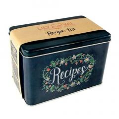 Cutie metalica cu retete - Lily & Val