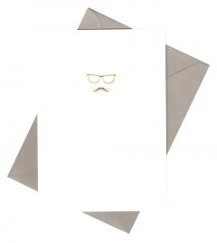 Felicitare - Glasses & Moustache Portico Design