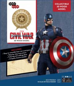 IncrediBuilds - Marvel's Captain America: Civil War 3D Wood Model