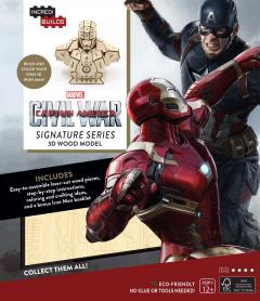 IncrediBuilds: Marvel's Captain America - Civil War: Iron Man Signature Series 3D Wood Model