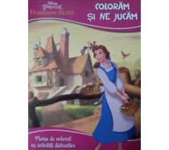 Frumoasa si Bestia. Coloram si ne jucam Disney