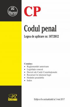 Codul penal - Editia a 6-a