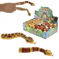 Jucarie - Finger Puppet Snake - doua modele Puckator