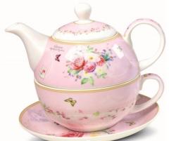 Ceainic Tea for one - Farmer's Rose - Pink