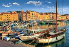 Puzzle 1500 piese - Old Port in Saint Tropez