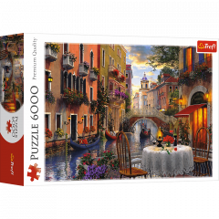 Puzzle 6000 piese - Romantic Supper