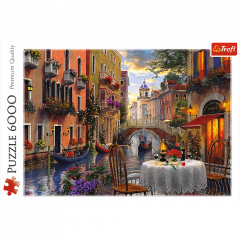 Puzzle 6000 piese - Romantic Supper