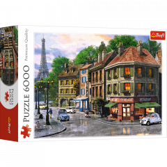 Puzzle 6000 piese - Street of Paris