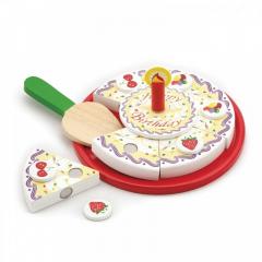 Jucarie -  Tort aniversar cu decoratiuni