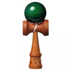 Joc de indemanare - Kendama - Krom Deluxe V3 Gem Series, Emerald Mahogany