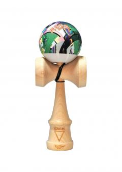 Joc de indemanare - Kendama - Krom Rosadama 100% Premium Maple - Rubber Krom