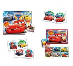 Set Educational Clementoni 4 in 1 - Cars