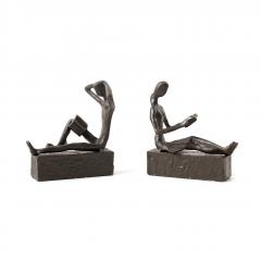 Set 2 suporturi laterale pentru carti - Readers bookend