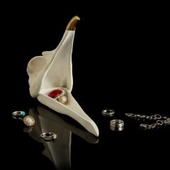 Suport bijuterii - Skull bird