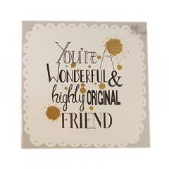 Felicitare - You're a wonderful and highly Soul UK