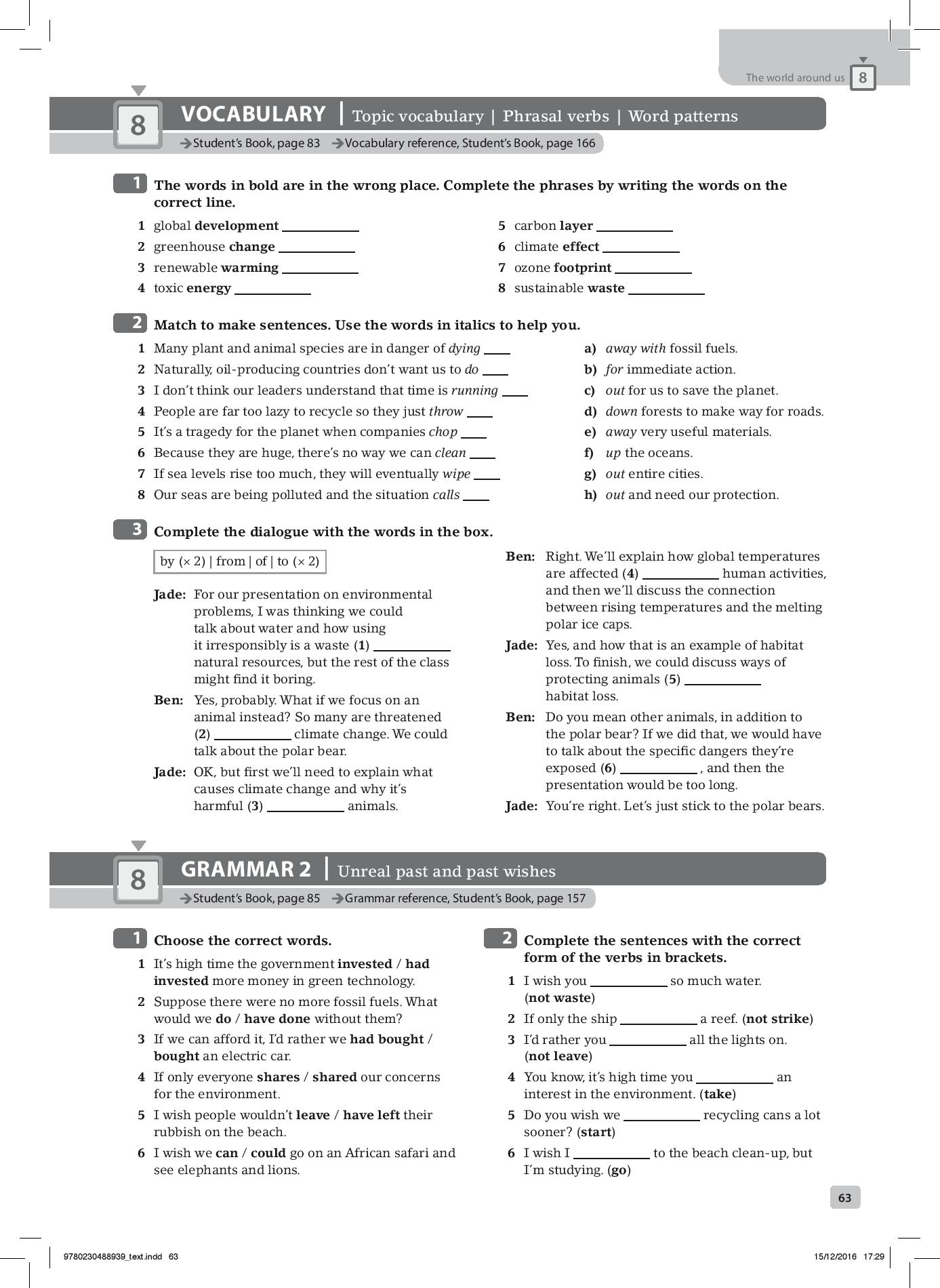 Optimise B2 Workbook with key - Angela Bandis, Patricia Reilly