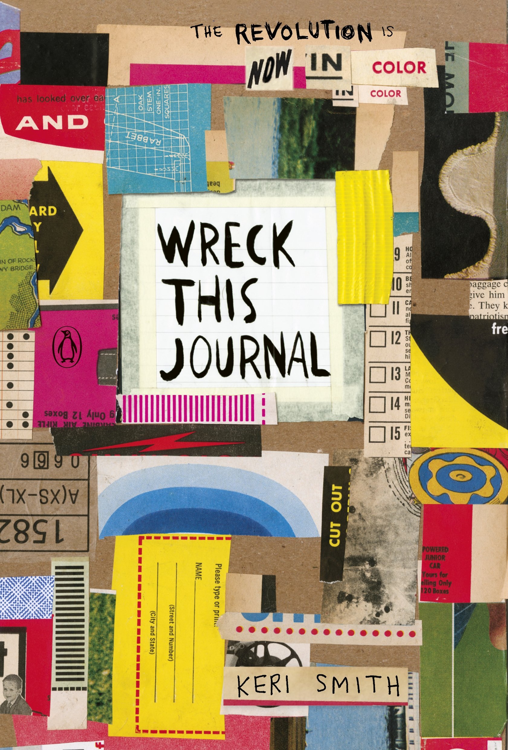 wreck this journal now in color