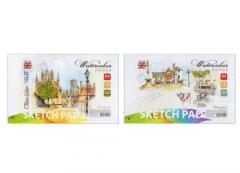 Bloc desen acuarela 12 file - 2 modele