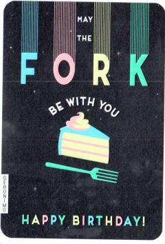 Felicitare - Fork Be With You Birthday