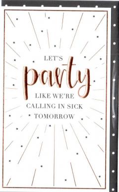 Felicitare - Let's party The Art File