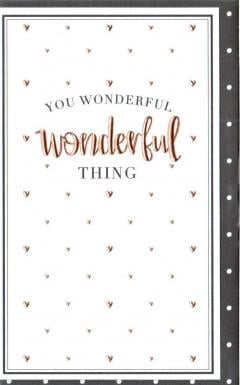 Felicitare - You Wonderful Thing The Art File