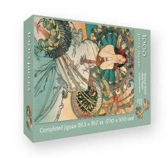 Puzzle 1000 piese - Monte Carlo Poster by Alphonse Mucha