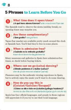 Lonely Planet Spanish Phrasebook & Dictionary