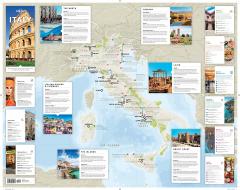 Lonely Planet Italy Planning Map