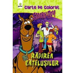 Scooby-Doo! Rapirea catelusilor - Carte de colorat