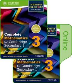 Complete Mathematics for Cambridge Secondary 1 Book 3: Print and Online Student Book