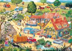 Kinderkoffer - Auf dem Bauernhof: Bauernhofgeschichten - Malbuch Bauernhof - Memo-Spiel - Bauernhof-Poster