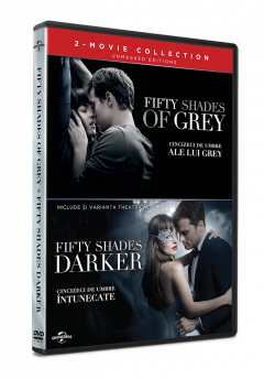 Cincizeci de umbre intunecate + Cincizeci de umbre ale lui Grey / Fifty Shades Darker + Fifty Shades of Grey